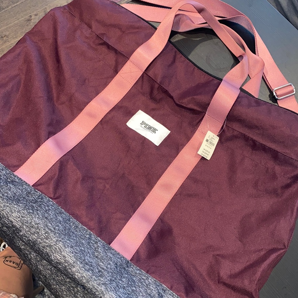 Victoria secret weekender bag